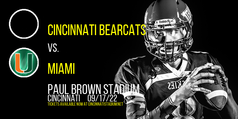 Cincinnati Bearcats vs. Miami (OH) RedHawks at Paul Brown Stadium