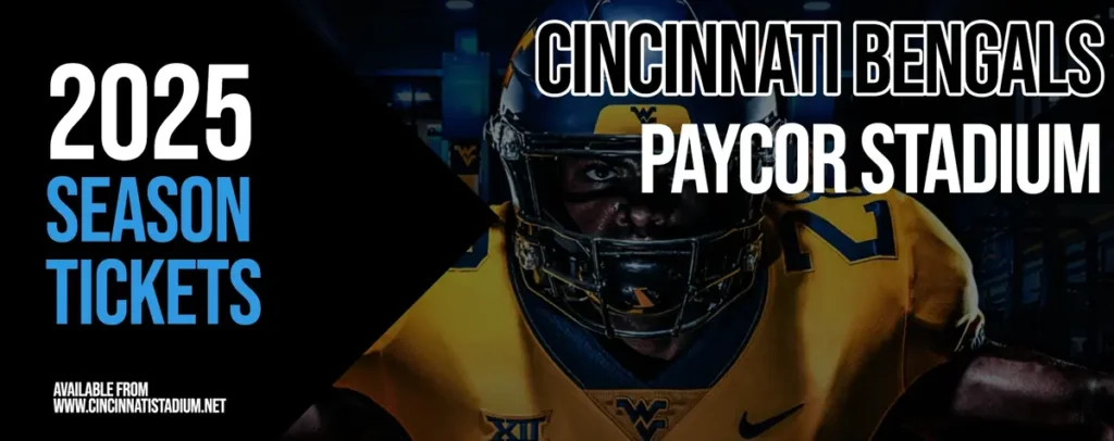 Cincinnati Bengals Season Tickets at Paycor Stadium